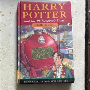 Harry Potter and the Philosopher's Stone - Red Hardcover by